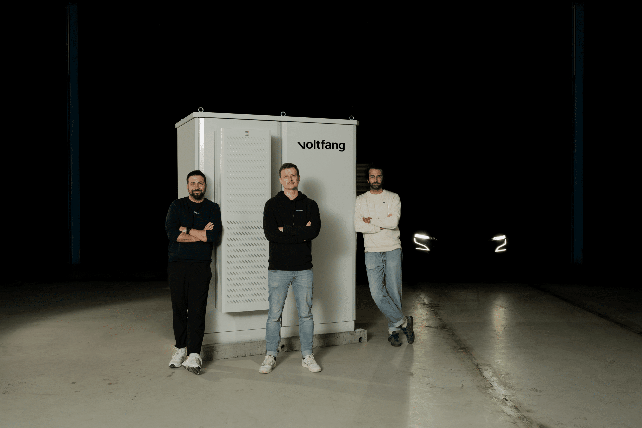 Voltfang Gründer vor dem Voltfang 2