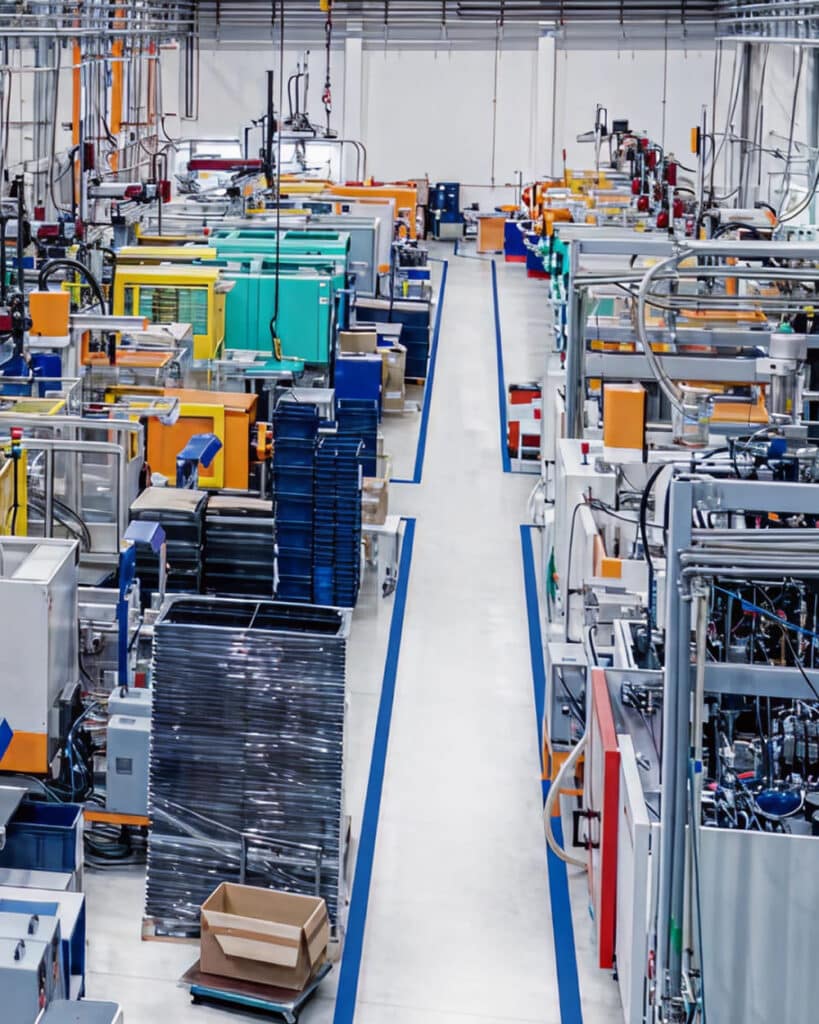 Produktionshalle in Industrie